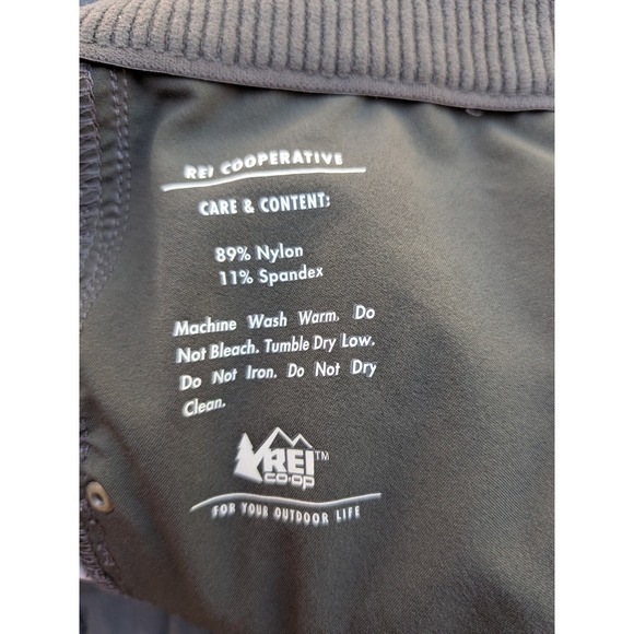 REI Cooperative Men's 32W x 32L Gray Nylon Spandex Hiking Pants Outdoor Travel - Picture 6 of 6